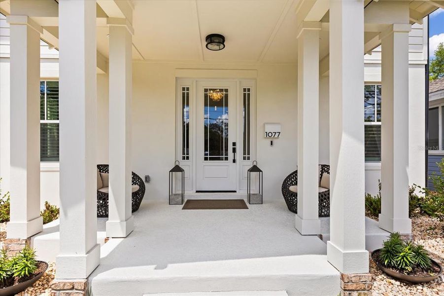 Exterior details and patio area of a home in , Winter Park (Image 4).