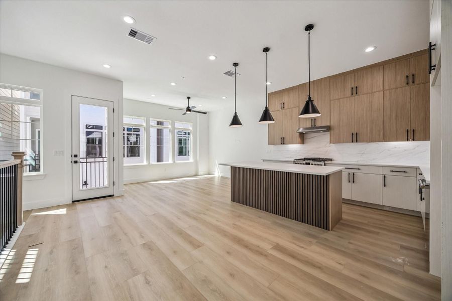 Furnished interior view inside a new home in , Houston (Image 11).