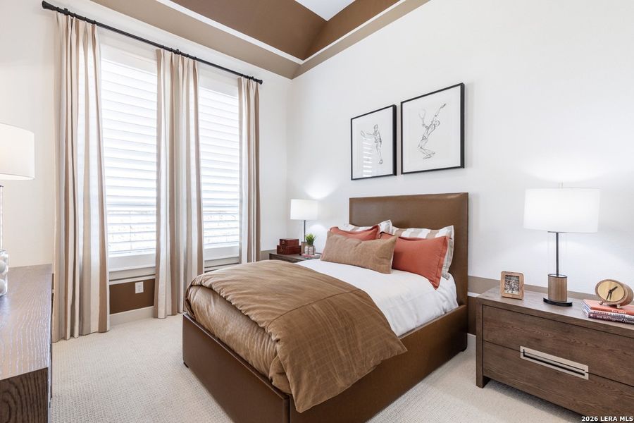 Furnished interior view inside a new home in Esperanza, Boerne (Image 29).