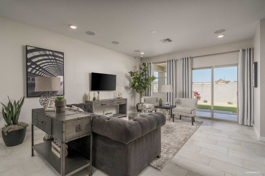 Living Room | Sabino | Northern Farms | New homes in Waddell, Arizona | Landsea Homes