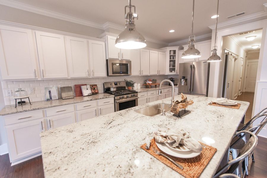 Representative furnished interior of a home built from the McKinley by Bill Clark Homes in The Sanctuary at Sunset Beach, Sunset Beach (Image 118). Representative furnished interior of a home built from the McKinley by Bill Clark Homes in The Sanctuary at Sunset Beach, Sunset Beach (Image 118).