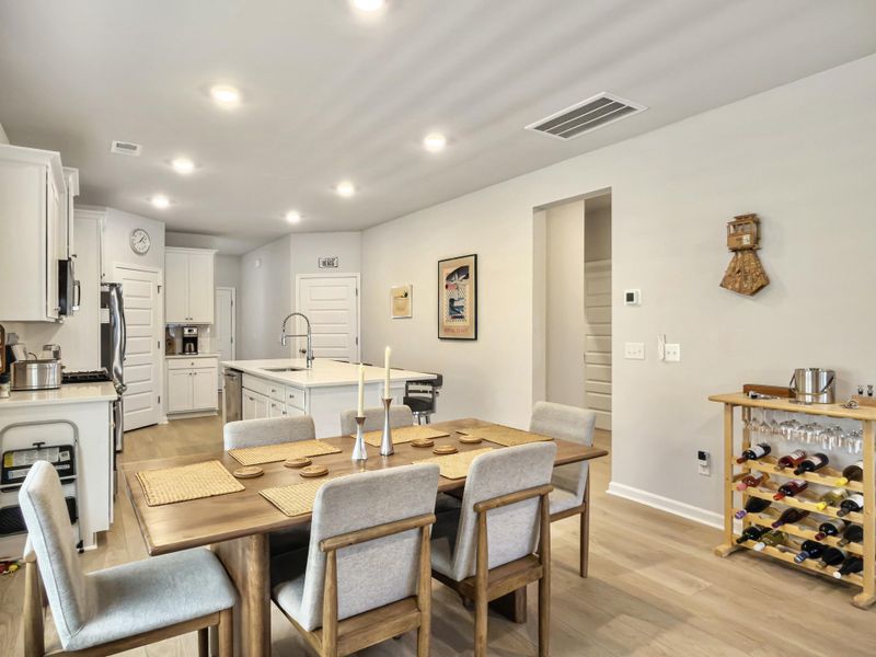 Furnished interior view inside a new home in , Summerville (Image 28).