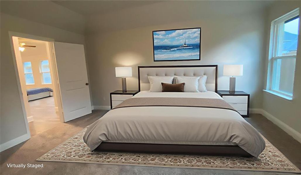 Furnished interior view inside a new home in , Anna (Image 8).