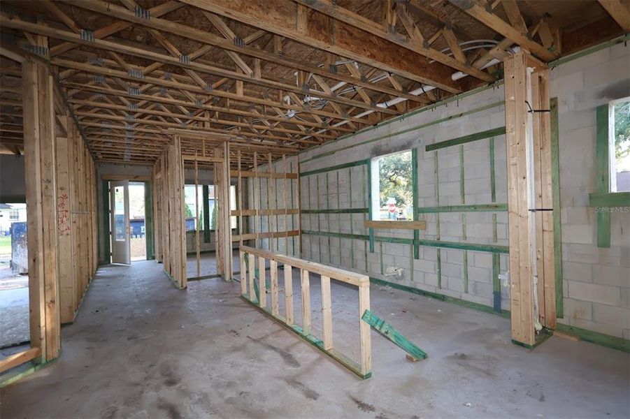 In-progress construction of a new home in , Tampa, FL (Image 11). In-progress construction of a new home in , Tampa, FL (Image 11).