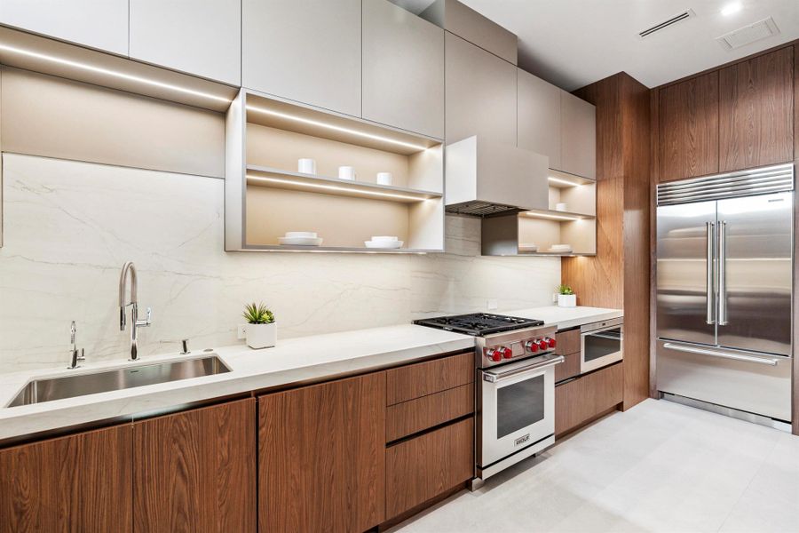 Furnished interior view inside a new home in , Boca Raton (Image 43). Furnished interior view inside a new home in , Boca Raton (Image 43).