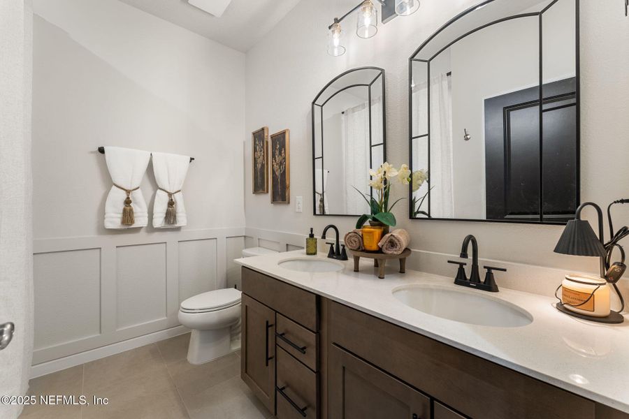 Furnished interior view inside a new home in Seminole Palms Single-Family Homes, Palm Coast (Image 41).