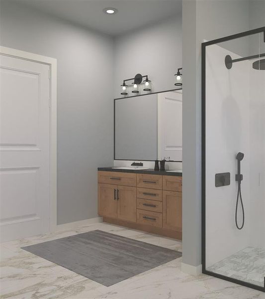 Furnished interior view inside a new home in , Kennedale (Image 13).