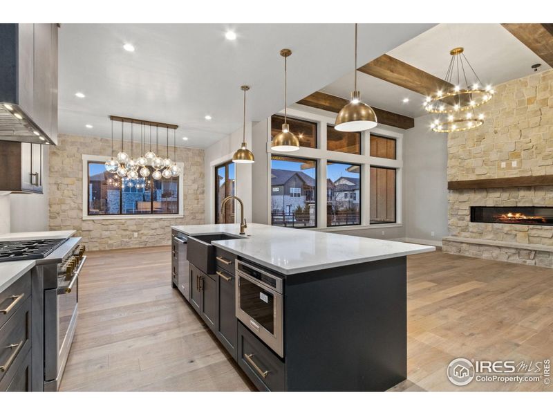 Furnished interior view inside a new home in , Windsor (Image 6).