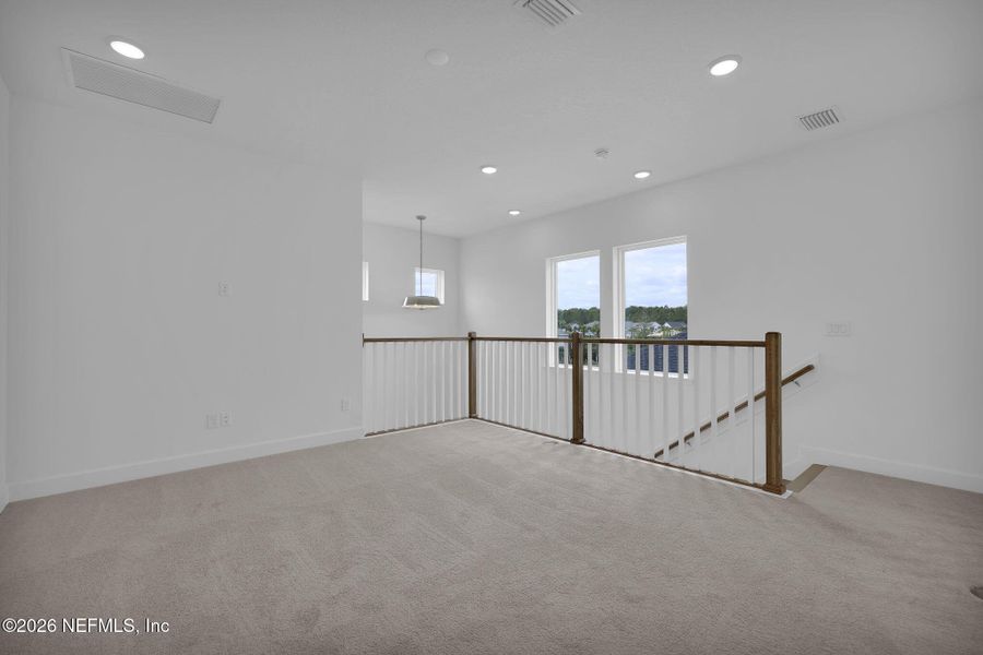 Spacious, unfurnished interior of a new home in Seabrook Village at Seabrook, Ponte Vedra (Image 19). Spacious, unfurnished interior of a new home in Seabrook Village at Seabrook, Ponte Vedra (Image 19).