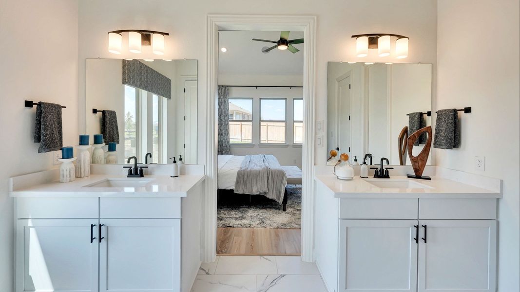 Representative furnished interior of a home built from the Willow by DRB Homes in Carillon, Manor (Image 12). Representative furnished interior of a home built from the Willow by DRB Homes in Carillon, Manor (Image 12).