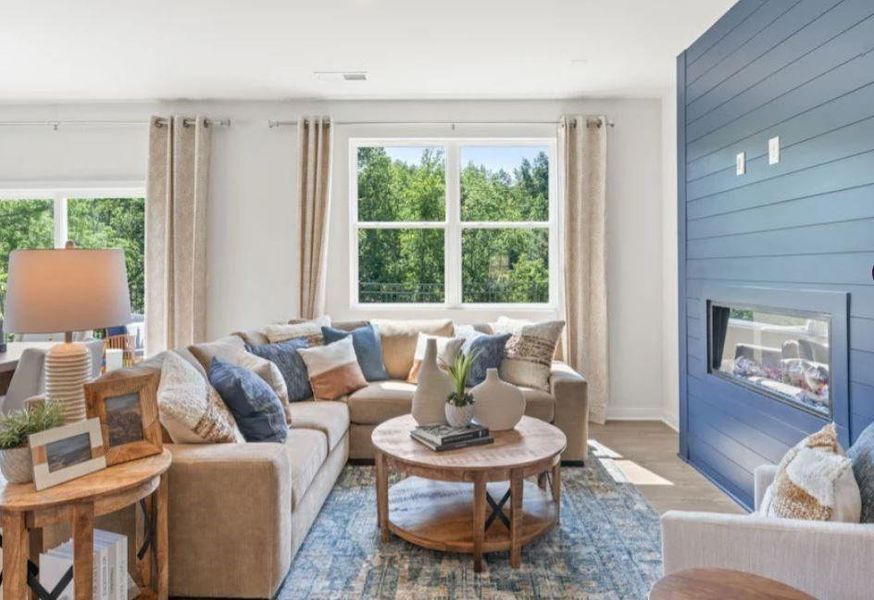 Furnished interior view inside a new home in The Reserve at Gainesville Township, Gainesville (Image 10). Furnished interior view inside a new home in The Reserve at Gainesville Township, Gainesville (Image 10).