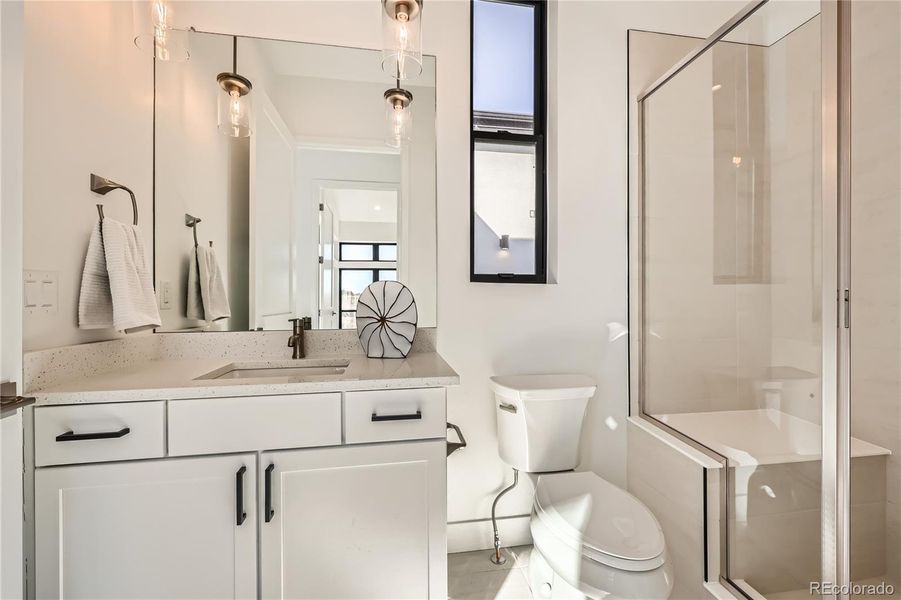 Furnished interior view inside a new home in , Parker (Image 17).