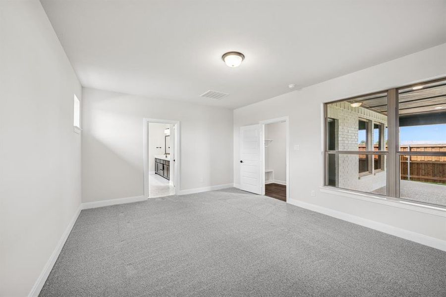 Spacious, unfurnished interior of a new home in Karis - Village Series, Crowley (Image 33). Spacious, unfurnished interior of a new home in Karis - Village Series, Crowley (Image 33).