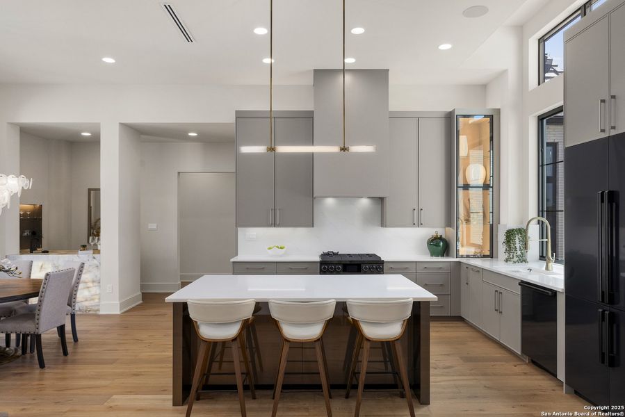 Furnished interior view inside a new home in , San Antonio (Image 30).