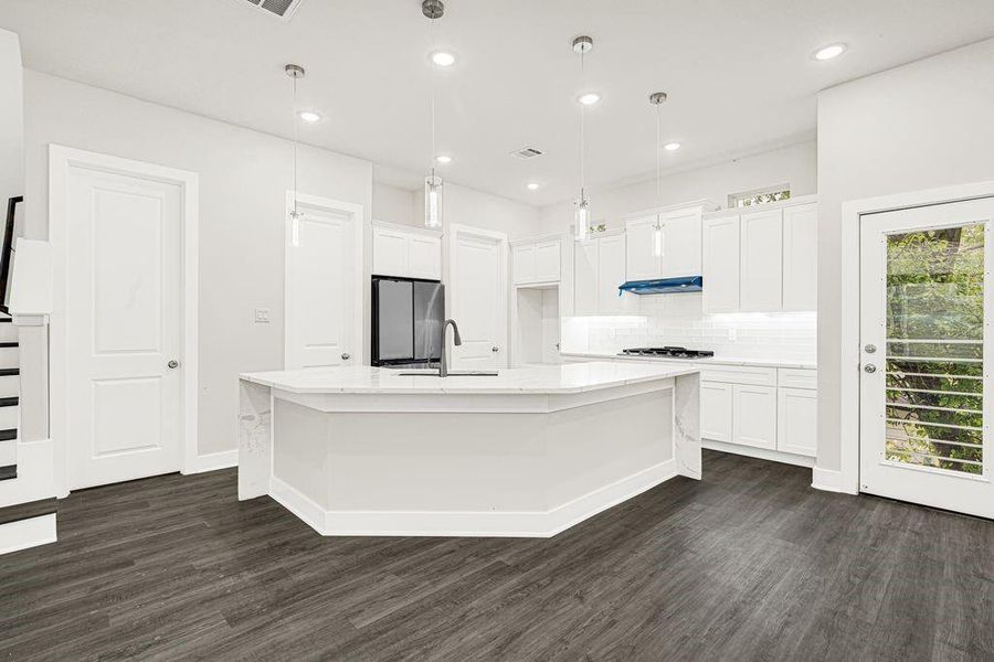 Furnished interior view inside a new home in , Houston (Image 11). Furnished interior view inside a new home in , Houston (Image 11).