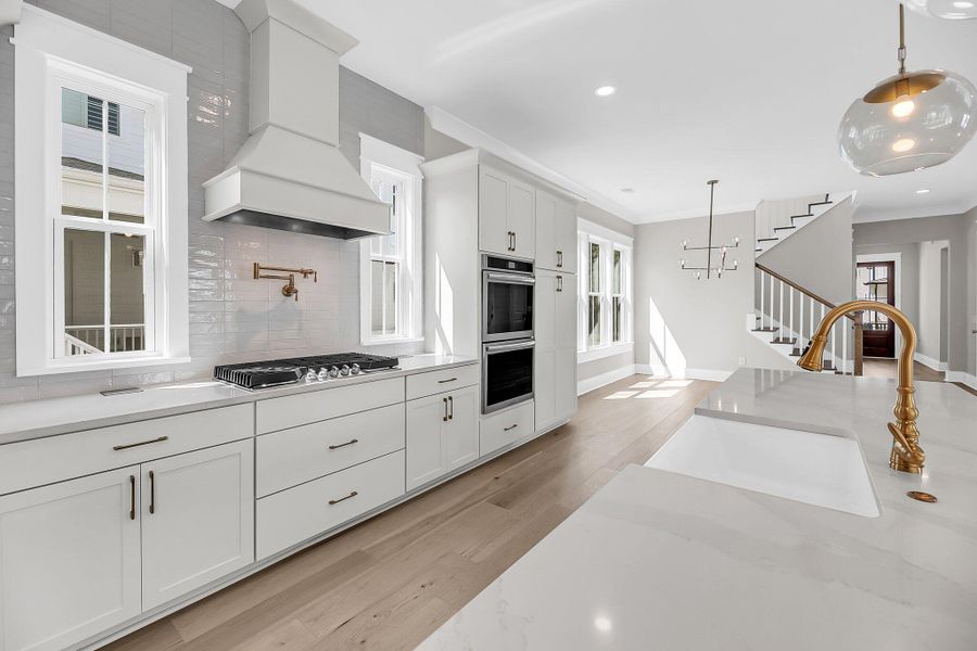 Furnished interior view inside a new home in , Awendaw (Image 39).