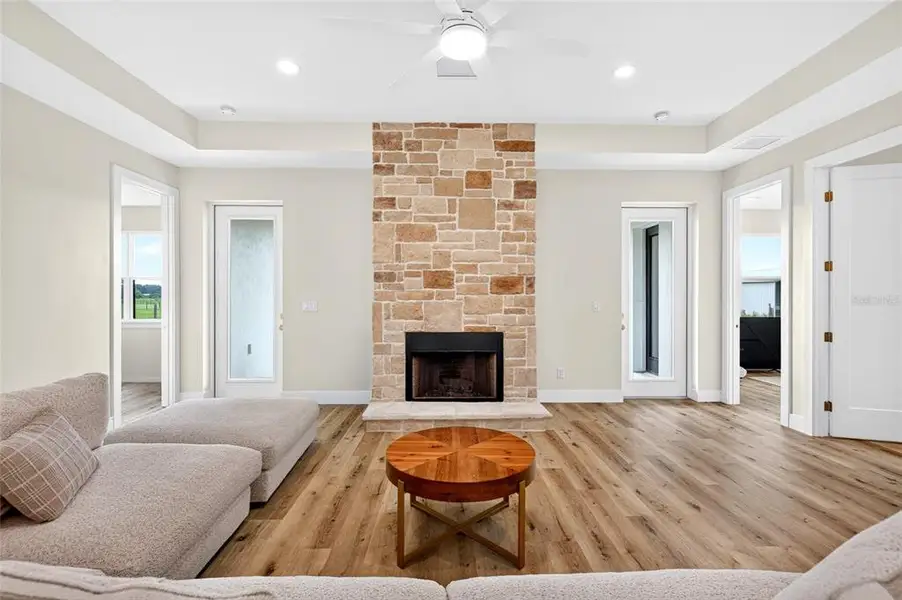 Furnished interior view inside a new home in , Bushnell (Image 17).