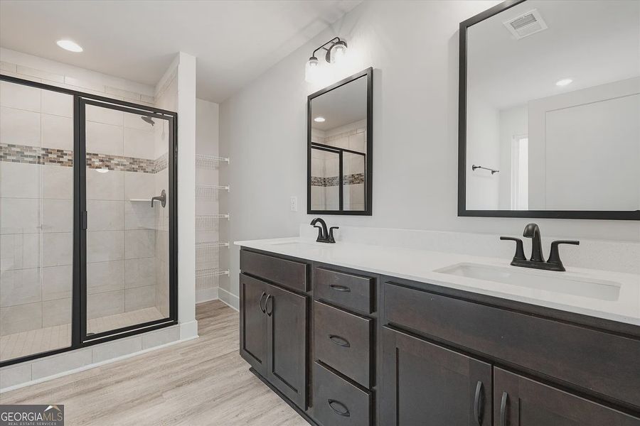 Furnished interior view inside a new home in Canterbury Villas, Carrollton (Image 8).