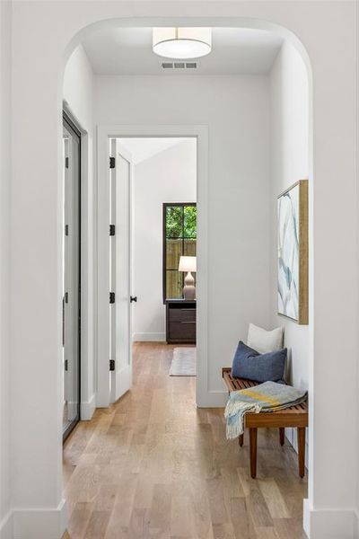 Hallway to primary bedroom Hallway to primary bedroom