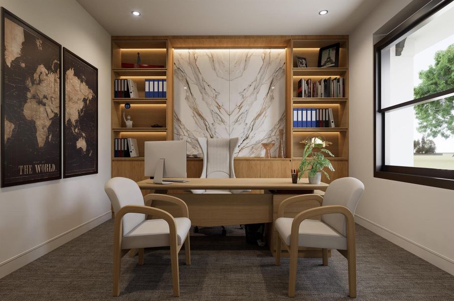 Furnished interior view inside a new home in , West Palm Beach (Image 23).