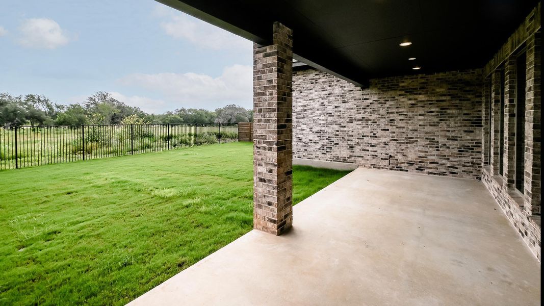 Exterior details and patio area of a home in Juniper Springs, Lockhart (Image 4). Exterior details and patio area of a home in Juniper Springs, Lockhart (Image 4).