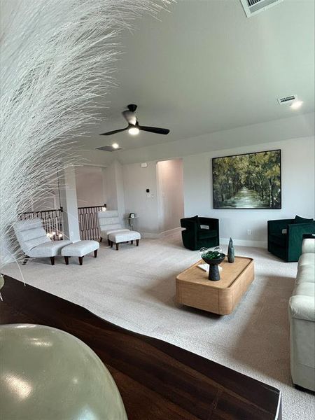 Furnished interior view inside a new home in , Midlothian (Image 6).