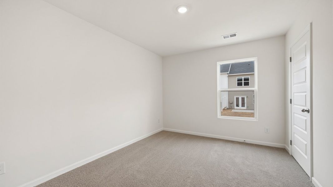 Spacious, unfurnished interior of a new home in Inverness at Sugarloaf, Lawrenceville (Image 23). Spacious, unfurnished interior of a new home in Inverness at Sugarloaf, Lawrenceville (Image 23).