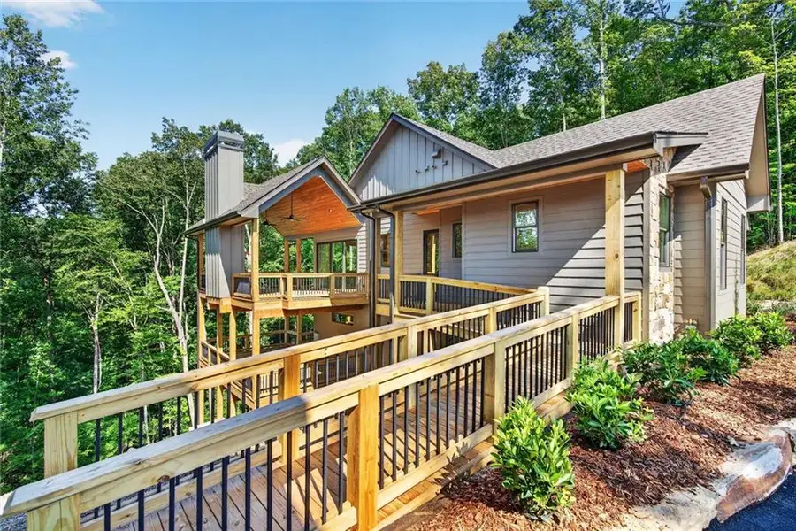 Exterior details and patio area of a home in , Ellijay (Image 38). Exterior details and patio area of a home in , Ellijay (Image 38).