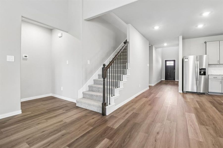 Photo is not of the actual home, but is an inspirational photo of builder’s model home and may depict options, furnishings, and/or decorator features that are not included.