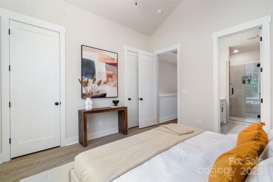 Furnished interior view inside a new home in , Charlotte (Image 2).