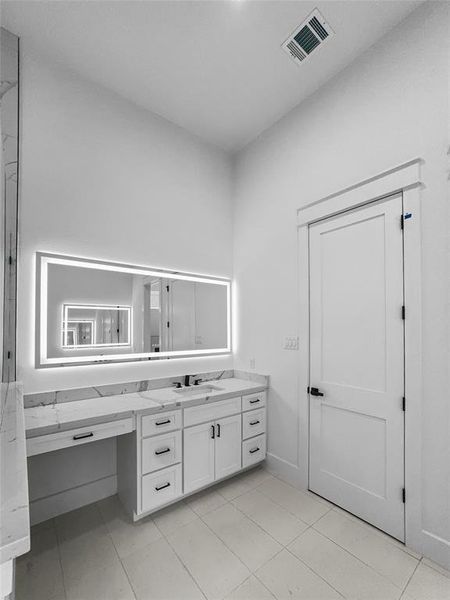 Master Bathroom Vanity