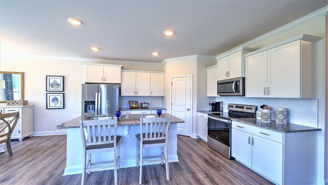 Representative furnished interior of a home built from the Carson by D.R. Horton in The Townes at Stonecrest, Hendersonville (Image 6). Representative furnished interior of a home built from the Carson by D.R. Horton in The Townes at Stonecrest, Hendersonville (Image 6).