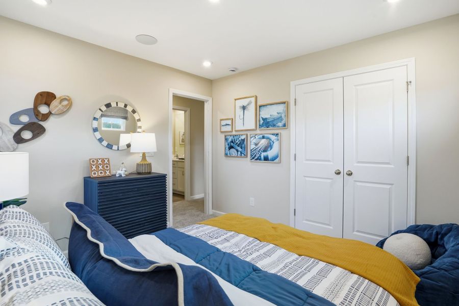 Sequoia Model upstairs bedroom