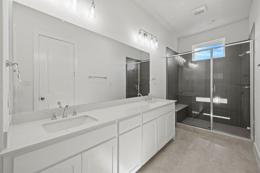 Furnished interior view inside a new home in North Square at Uptown, Celina (Image 11). Furnished interior view inside a new home in North Square at Uptown, Celina (Image 11).