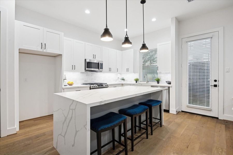 Furnished interior view inside a new home in , Houston (Image 15). Furnished interior view inside a new home in , Houston (Image 15).