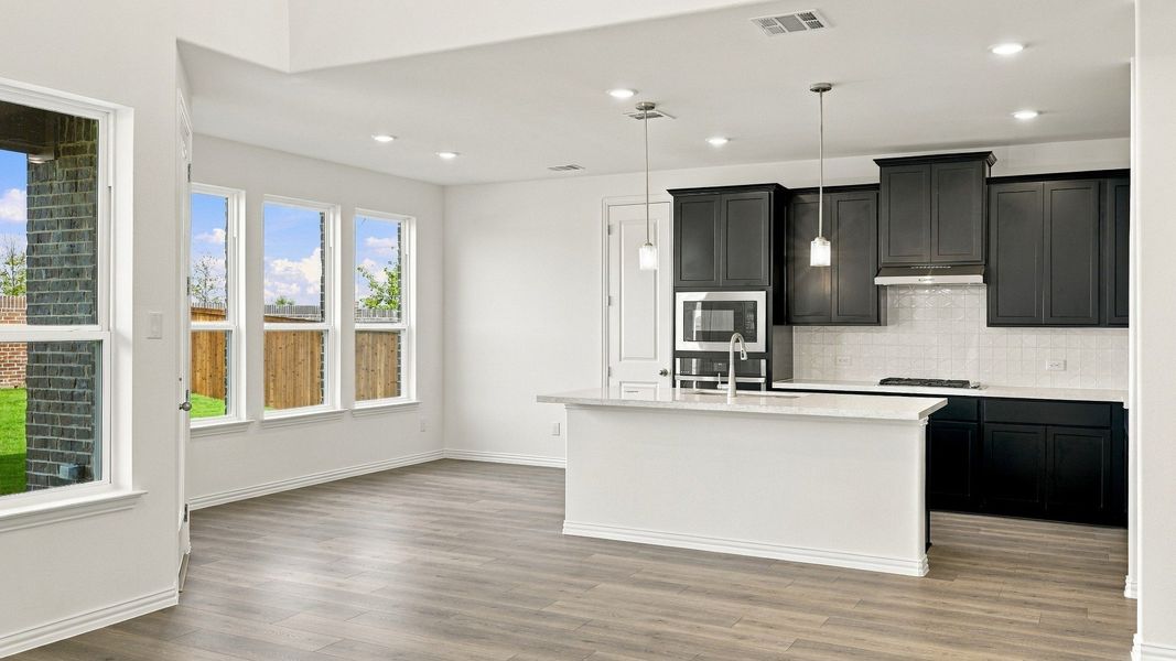 Furnished interior view inside a new home in Wildflower Ranch, Fort Worth (Image 27).