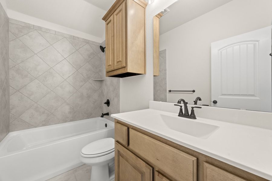 Furnished interior view inside a new home in Silo Mills - Select Series, Joshua (Image 12).