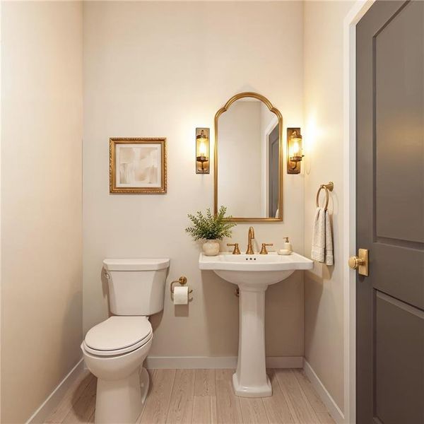 Furnished interior view inside a new home in , Alpharetta (Image 7).