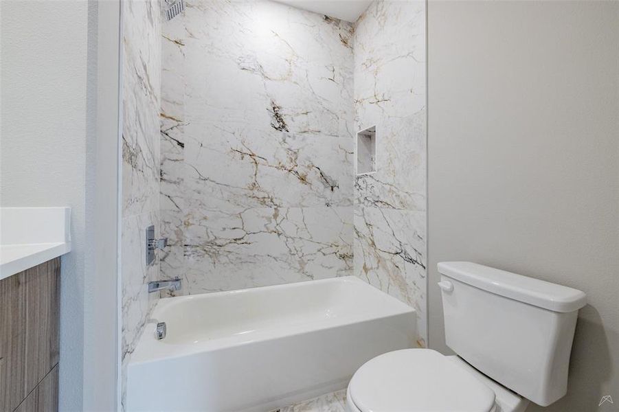 Furnished interior view inside a new home in , Fort Worth (Image 17).