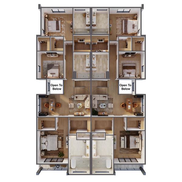 2D floor plan layout of this home in , Boca Raton, FL (Image 4). 2D floor plan layout of this home in , Boca Raton, FL (Image 4).