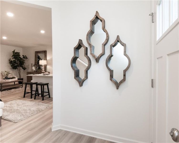 Furnished interior view inside a new home in Old Salem Crossing, Conyers (Image 10).