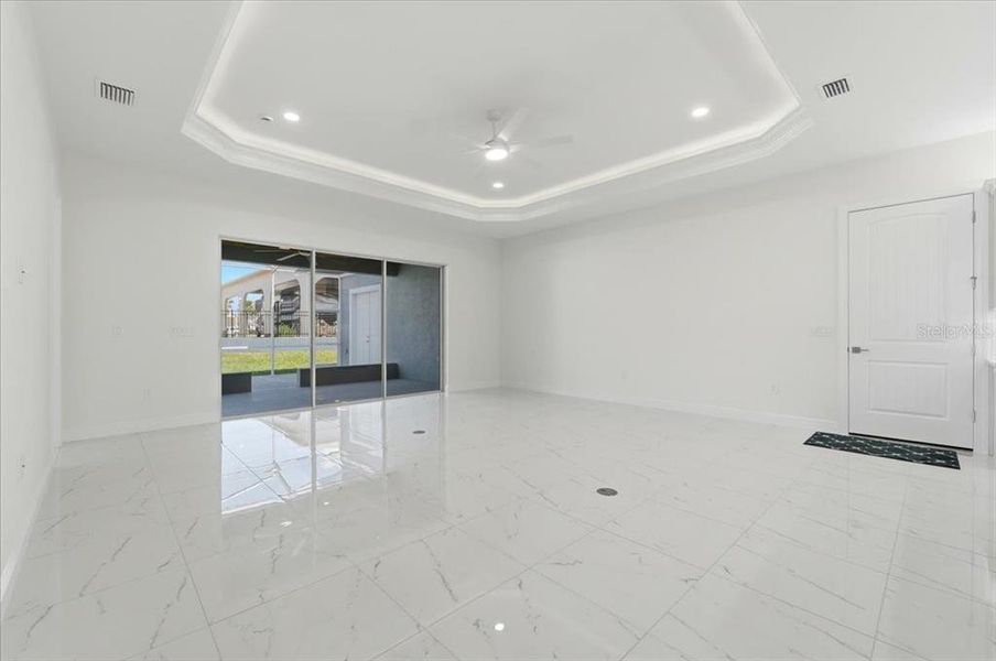 Spacious, unfurnished interior of a new home in , Polk City (Image 24).