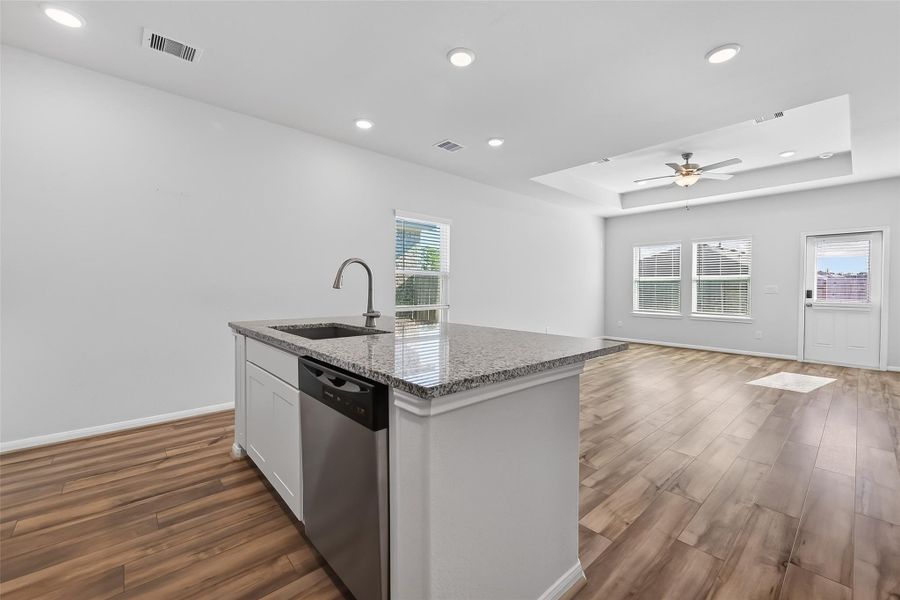 Furnished interior view inside a new home in , Magnolia (Image 11). Furnished interior view inside a new home in , Magnolia (Image 11).