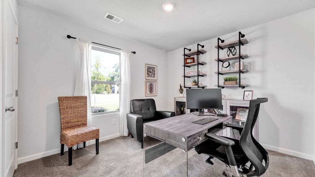Furnished interior view inside a new home in Huntington Estates, Millington (Image 26).