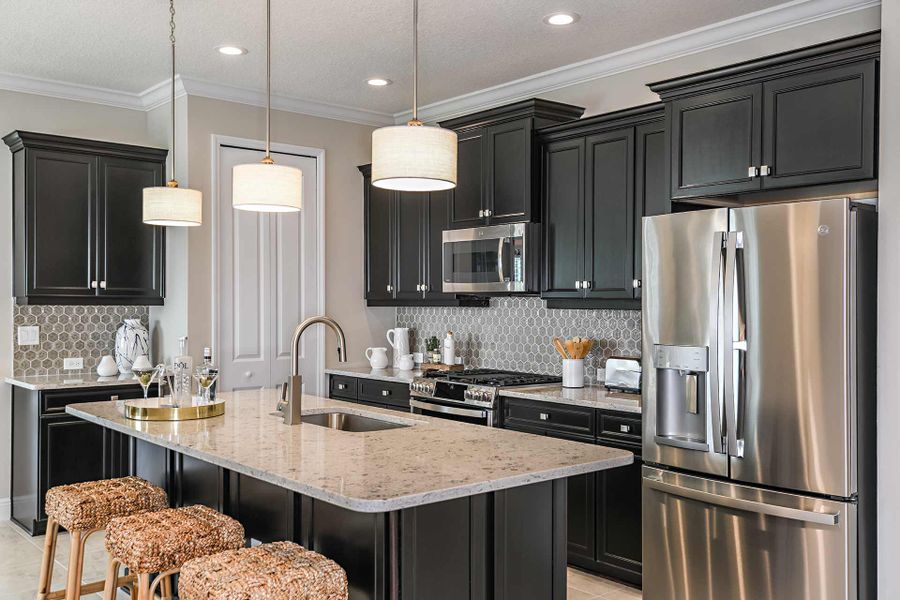 Representative furnished interior of a home built from the Sandcastle 2 by Neal Communities in Grand Park, Sarasota (Image 5).