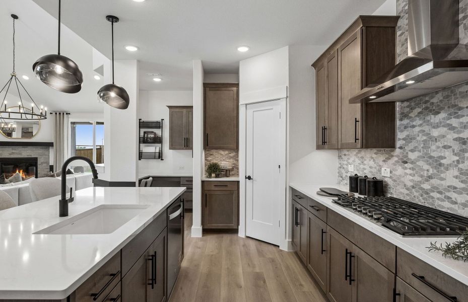Representative furnished interior of a home built from the Rainier by Pulte Homes in Overland Grove, Forney (Image 31).