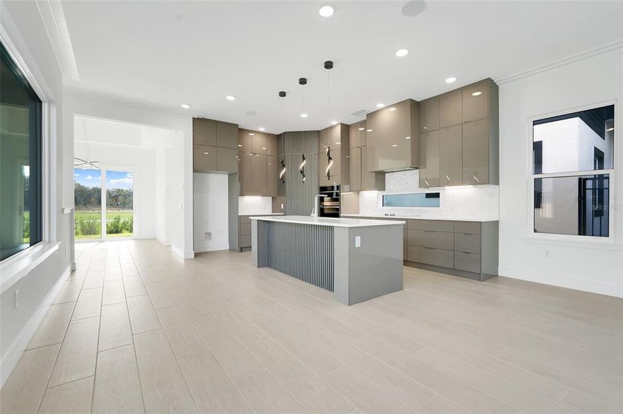 Furnished interior view inside a new home in Hampton Green at Providence, Davenport (Image 7).