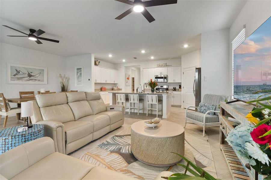 Furnished interior view inside a new home in , Port Charlotte (Image 46). Furnished interior view inside a new home in , Port Charlotte (Image 46).