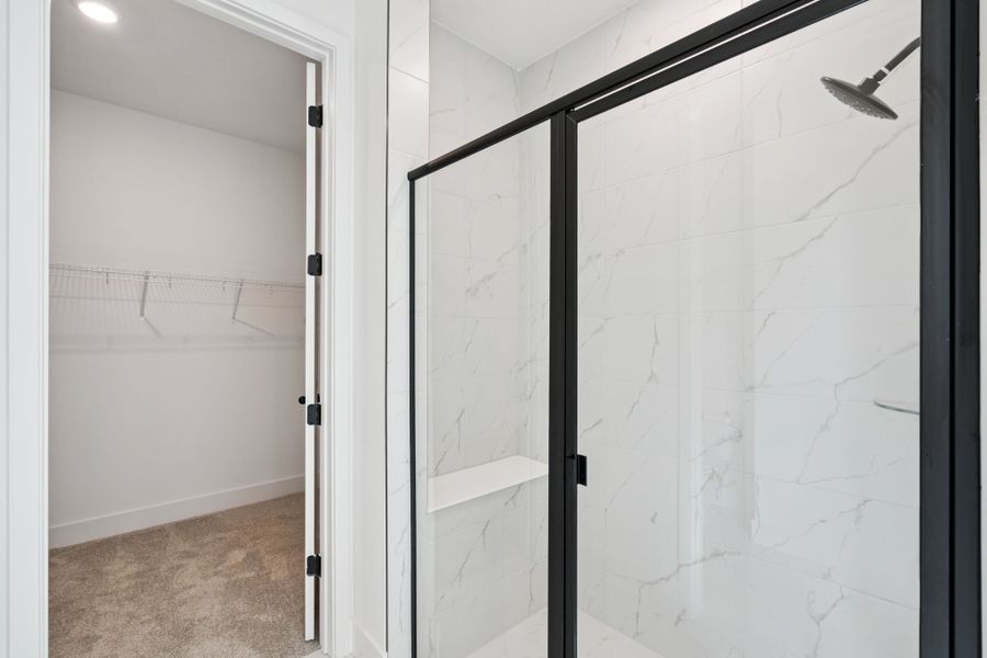 Shower Enclosure in Primary Bathroom Shower Enclosure in Primary Bathroom