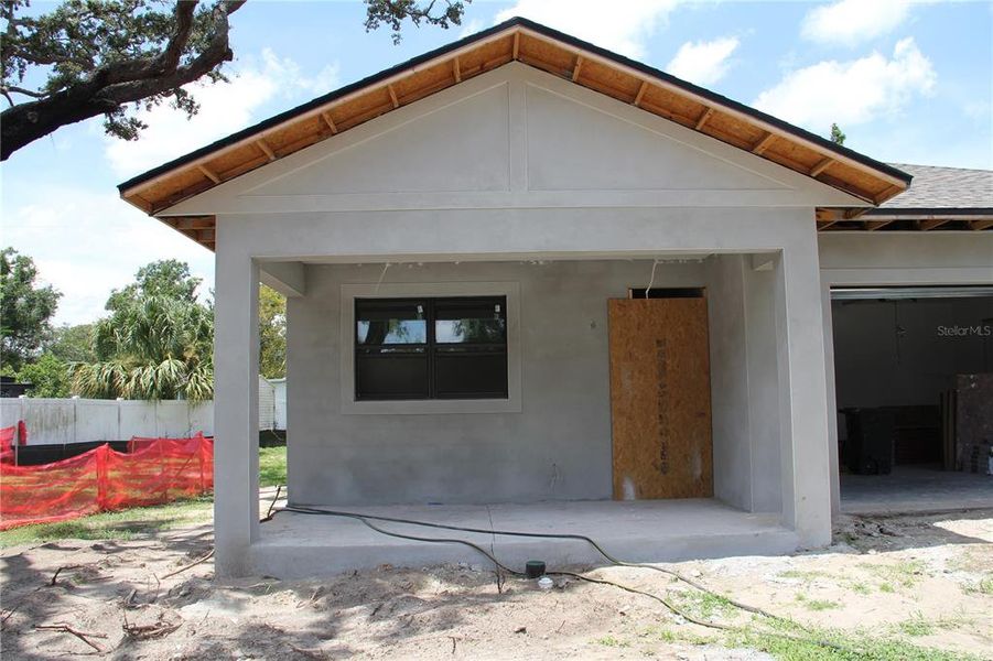 In-progress construction of a new home in , Tampa, FL (Image 23).